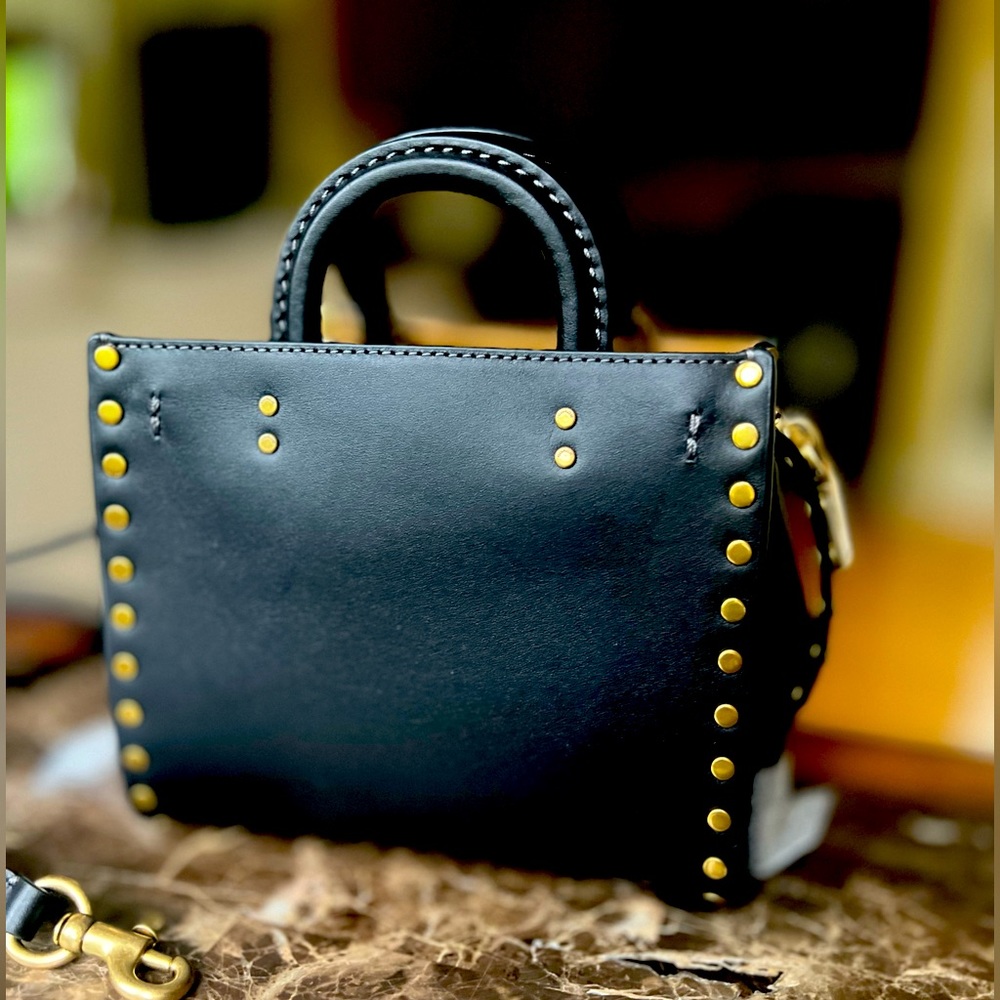 COACH Rogue 17 In Black NWT